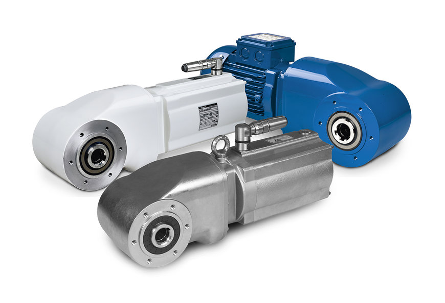 Cool and clean HiflexDRIVE eliminates the heat dissipation challenges of hygienic motors